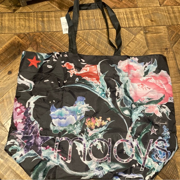 MACYS OCEANCYCLE BEACH TO BAG REUSABLE FOLDABLE TOTE BAG NEW - Picture 3 of 13